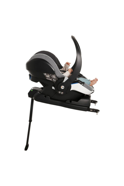Bazë auto ulëse për fëmijë BeSafe iZi Modular i-Size, Isofix, me sinjale zanore, e zezë