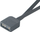 Kabllo ndarëse RGB Akasa AK CBLD08 12BK, 3 pin, 12 cm, e zezë