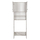 Mobilie për rrobalarëse Terry melamine 64×29×181 cm (HM9122.12), bardhë