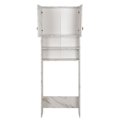 Mobilie për rrobalarëse Terry melamine 64×29×181 cm (HM9122.12), bardhë