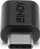 Përshtatës USB Lindy USB 3.2 Type C, kompakt, i zi