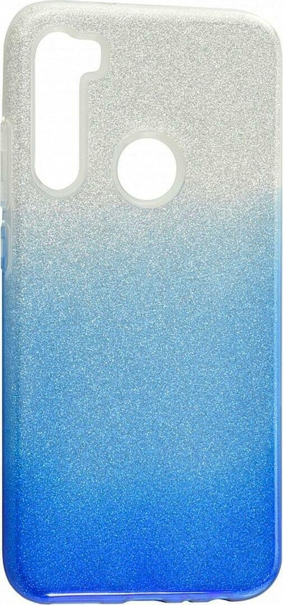 Kapak telefoni iLike BLING për Xiaomi Redmi Note 8, silikoni, i kaltër