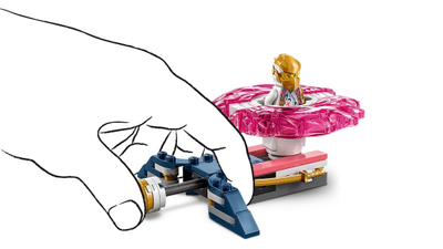 Set lodrash LEGO NINJAGO Sora’s Spinjitzu Dragon 71824, ndërtim kreativ, për fëmijë