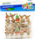 Kapëse dekorative për Krishtlindje Craft with Fun Reindeer, set 10 copë, shumëngjyrëshe