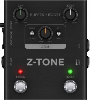 Pedal preamp DI për kitare IK Multimedia IP-ZTONE-BB, multi efekse, i zi