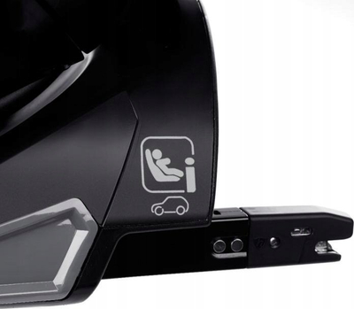 Uleëse makine Jane Groowy + Nest, i-Size 40-150 cm, Isofix, e zezë Jet Black