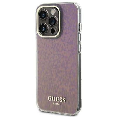 Mbrojtëse telefoni Guess GUHCP15XHDECMP, për iPhone 15 Pro Max 6.7", rozë