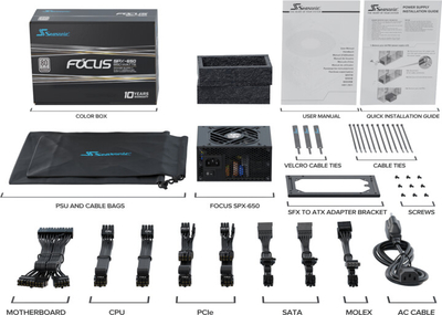 Burim energjie SeaSonic Focus SPX 2021 FOCUS-SPX-650 , 650W
