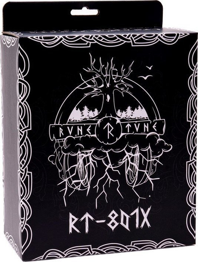 Kufje mbi vesh Rune Tune RT-801X, 40mm, 32 Ohm, të zeza