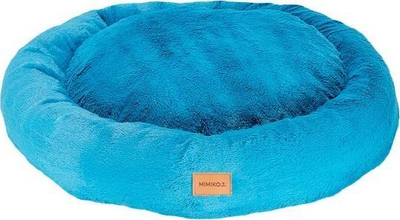 Shtrat qeni MIMIKO Pets Shaggy Round XXL, donut rreth, antirrëshqitës, turkez