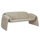 Sofa Laforge me kornizë metalike 160x80x63cm (HM9680.03), bezhë