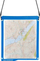 Mbrojtëse plastifikuese Lifeventure Hydroseal Map Case, rezistente ndaj ujit, transparente