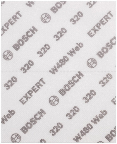 Letër shtrumëzimi Bosch Accessories 2608902388, grit 320, set 10 copë