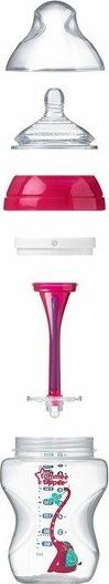Shishe Tomme Tippee, 3m+, 260ml, rozë