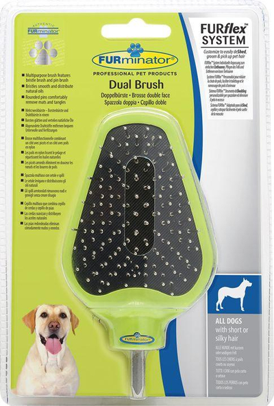 Kokë zëvendësuese për krehër Furminator FURflex, për kafshë, e gjelbër	