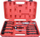 Set çekiç inertial për kushineta, diametër 8-58 mm, në valixhe plastike, i kuq