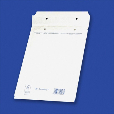 Zarfe vetëngjitëse Office Products, HK, D14, 350 x 470 mm / 370 x 480 mm, 5 copë, të bardha