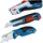 Set thikash pune Bosch 1600A027M4, trup alumini, dorezë ergonomike, gri