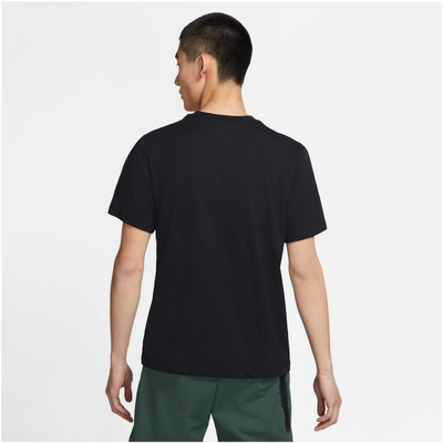 Bluzë Nike Sportswear Swoosh, pambuk, logo përpara, e zezë