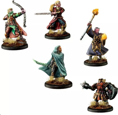 Set boje akrilike The Army Painter GameMaster Adventure Starter, 15 x 18ml, me primer, shumëngjyrëshe