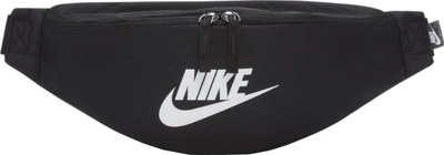 Çantë beli Nike Heritage DB0490-010, material poliester, ngjyrë e zezë