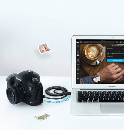 Kabllo USB Ugreen USB A në mini USB, 2 metra, e zezë