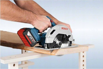 Sharrë rrethore pa kabllo Bosch GKS 18V-57-2 L Professional, 18V, teh 165 mm, pa bateri