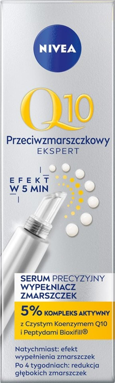 Крем против брчки Nivea Q10 Expert Precision Filler, лице, 15 ml