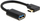 Adaptor Microconnect USB C në USB 3.0, me kënd, i zi
