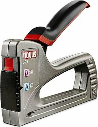 Рачна капслама Novus J-25, метална, ергономска, сребрена