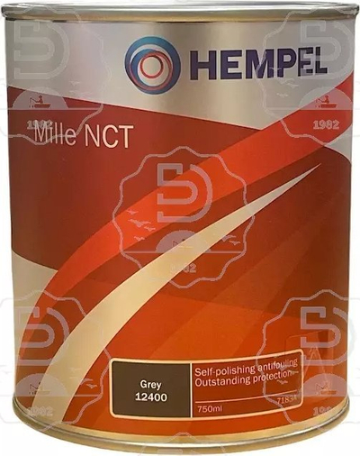 Bojë antifouling Hempel Mille NCT, vetë‑poliruese, për trupa GRP, dru, çelik