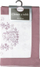 Rrip tavoline Douceur D'intérieur Charme Douceur, poliester, 40x140 cm, rozë me të bardhë