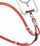 Kabllo lanyard PNY Skinarma Dyno Ve, USB C në USB C, 2 në 1, e kuqe