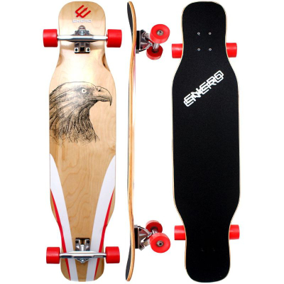 Longboard Enero Eagle, 105 cm, rrota PU, shumëngjyrëshe