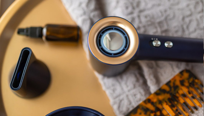 Tharëse flokësh Osom Professional Inoly Jet Dry Midnight Blue, 1800W, jonizim, blu navy