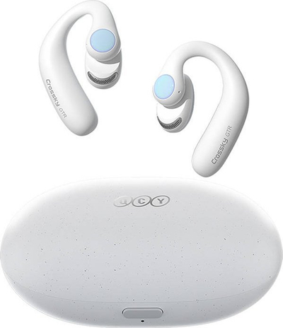 Kufje pa tela QCY T15 Crossky GTR, Bluetooth 5.3, IPX5, të bardha