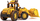 Puzzle 3D druri Robotime ROETG509K, buldozer punimesh, model DIY, i verdhë