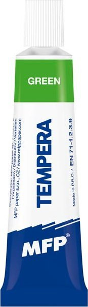 Ngjyrë tempera MFP, 12 ml, jeshile