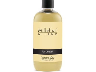 Mbushje për shpërndarësin aromatik Millefiori Milano Natural Honey and Sea Salt, 500 ml