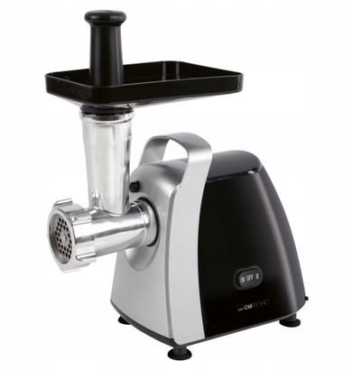 Makinë grirëse mishi Clatronic FW 3803, 1000 W, e zezë argjendtë