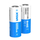 Bateri rikarikues Xtar 26650, 6000mAh, me mbrojtje, blu e bardhë