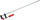 Shtrëngues F Stanley PR.80 600mm AR24116, çelik, dorezë plastike