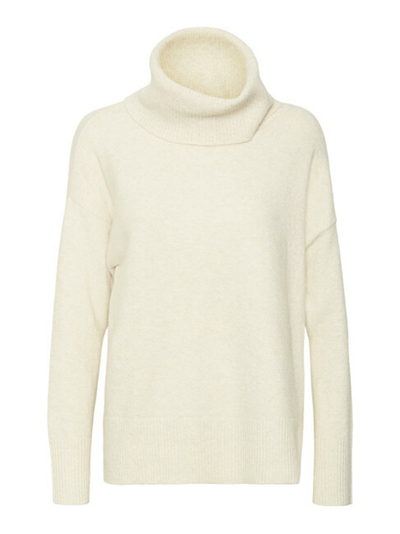 Triko Vero Moda VMDOFFY Regular Fit 10231324 Birch MELANGE