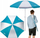 Çadër plazhi Nils Extreme NC7813, 180 cm, blu e çelët
