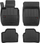 Tapete dyshemeje FROGUM 3D408678, set me 4 copë, për BMW 3 Series E90 E91, gome, të zeza