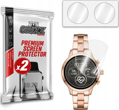 Mbulesë ekrani keramike GrizzGlass CeramicFilm për smartwatch, 37mm, transparente