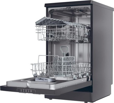 Enëlarëse Candy CDPH 2L1047B, 45 cm, 10 komplete, e zezë