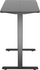 Tavolinë elektrike sit stand Equip 650812 ERGO, 120 x 60 cm, e zezë