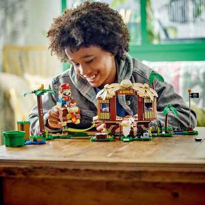 Set LEGO® Super Mario™ 71424 Donkey Kong's Tree House - Expansion, 555 pjesë
