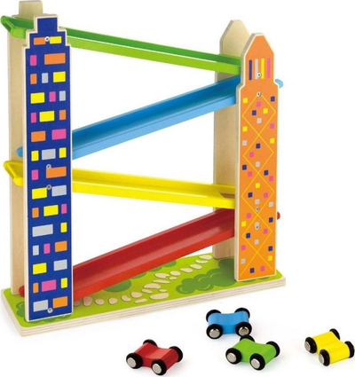 Set lodra Viga rrëshqitëse qyteti, shumëngjyrëshe